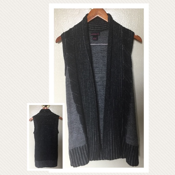 Material Girl Tops - 🎊 Open Cardigan Vest